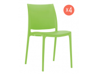 Комплект пластиковых стульев Maya Set 4
